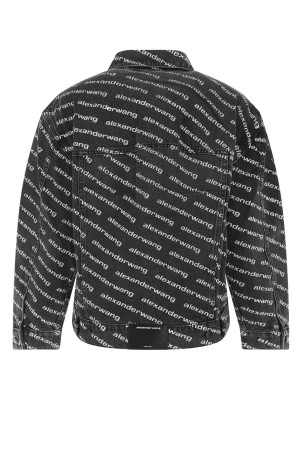Джинсова куртка з принтом Біла ALEXANDER WANG (4DC1212888) Джинсова куртка з принтом Біла ALEXANDER WANG (4DC1212888)
