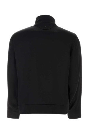 Black satin sweatshirt Black VALENTINO GARAVANI (4V3CIN959V0) Black satin sweatshirt Black VALENTINO GARAVANI (4V3CIN959V0)