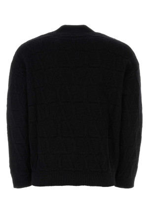 Чорний вовняний кардиган VALENTINO GARAVANI (4V3KA03K9WW) Чорний вовняний кардиган VALENTINO GARAVANI (4V3KA03K9WW)