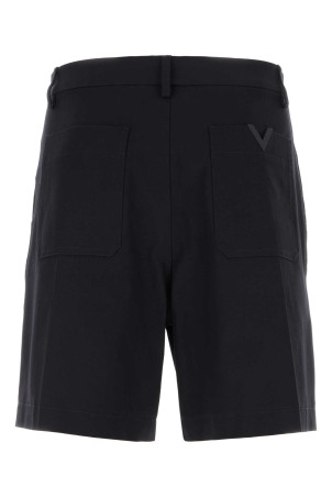 Midnight blue stretch cotton bermuda shorts VALENTINO GARAVANI (4V3RDD109UA) Midnight blue stretch cotton bermuda shorts VALENTINO GARAVANI (4V3RDD109UA)