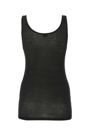 Black modal blend tank top Black SAINT LAURENT (504959YB2OZ)
