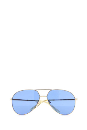 Золотые металлические солнцезащитные очки GUCCI (520116I0330) Золотые металлические солнцезащитные очки GUCCI (520116I0330)