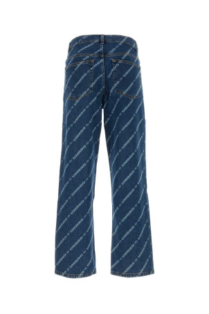Джинси з еластичного деніму з принтом Blue UMBRO (62006U) Джинси з еластичного деніму з принтом Blue UMBRO (62006U)