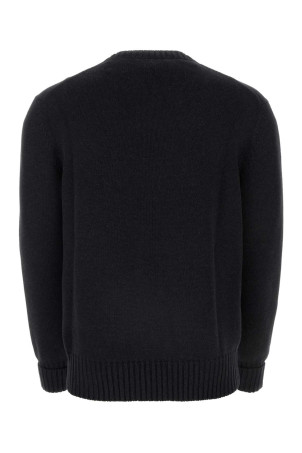Charcoal cotton sweater ALEXANDER MCQUEEN (626454Q1WZL) Charcoal cotton sweater ALEXANDER MCQUEEN (626454Q1WZL)