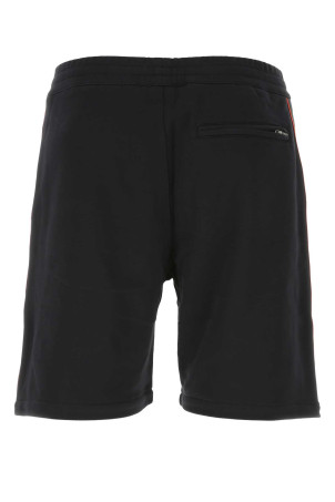Black cotton bermuda shorts ALEXANDER MCQUEEN (642668QRX75) Black cotton bermuda shorts ALEXANDER MCQUEEN (642668QRX75)