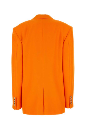 Оверсайз-блейзер из вискозы флуо-оранжевого цвета STELLA McCARTNEY (6500723DU701) Оверсайз-блейзер из вискозы флуо-оранжевого цвета STELLA McCARTNEY (6500723DU701)