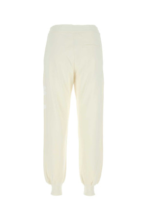 Ivory cotton joggers ALEXANDER MCQUEEN (687037QZAHR) Ivory cotton joggers ALEXANDER MCQUEEN (687037QZAHR)