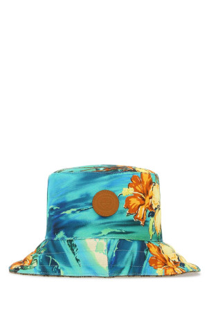 Printed cotton blend hat GUCCI (6973613HAKO) Printed cotton blend hat GUCCI (6973613HAKO)