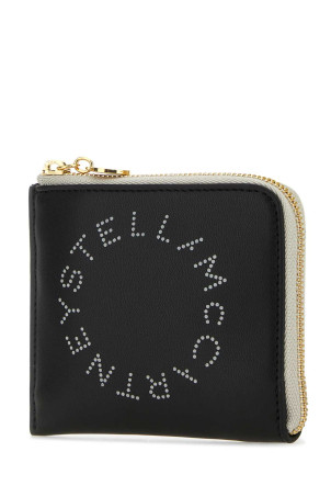Two-tone alternappa card holder Black STELLA McCARTNEY (700253W8856) Two-tone alternappa card holder Black STELLA McCARTNEY (700253W8856)