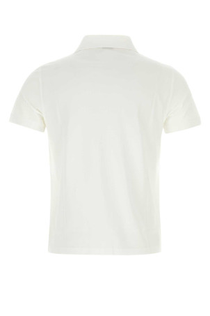 Біла поло-футболка SAINT LAURENT (712300YB2OC) Біла поло-футболка SAINT LAURENT (712300YB2OC)