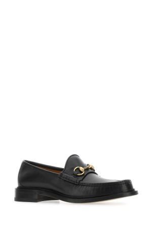 Черные кожаные мокасины GUCCI (723562U7J00) Черные кожаные мокасины GUCCI (723562U7J00)