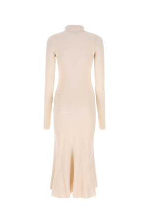 Sand silk blend dress BALENCIAGA (725415T2111) Sand silk blend dress BALENCIAGA (725415T2111)