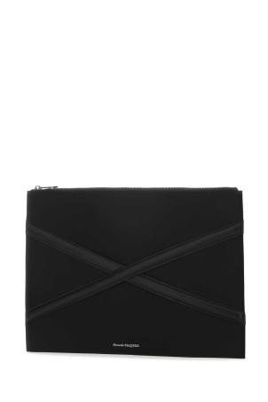 Черный нейлоновый чехол Черный ALEXANDER MCQUEEN (7263151AALD) Черный нейлоновый чехол Черный ALEXANDER MCQUEEN (7263151AALD)