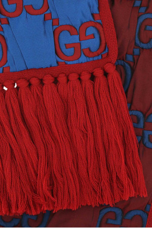 Двухцветный шарф из полиэстера GUCCI (7265393GAKM) Двухцветный шарф из полиэстера GUCCI (7265393GAKM)