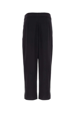 Midnight blue crepe satin pant SAINT LAURENT (734820Y3G36) Midnight blue crepe satin pant SAINT LAURENT (734820Y3G36)