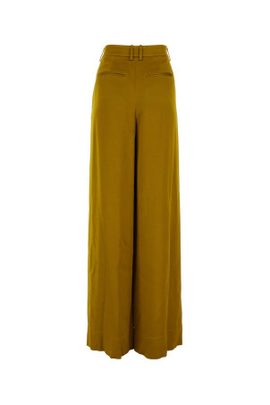 Широкие брюки из атласа цвета охра SAINT LAURENT (735726Y3G36) Широкие брюки из атласа цвета охра SAINT LAURENT (735726Y3G36)