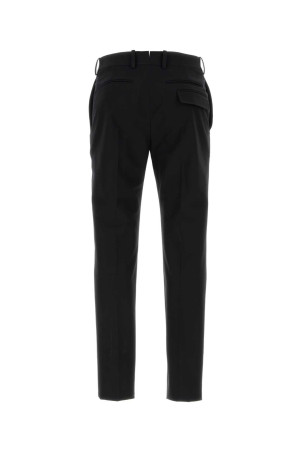 Чорні бавовняні штани Black ALEXANDER MCQUEEN (745582QVS03) Чорні бавовняні штани Black ALEXANDER MCQUEEN (745582QVS03)