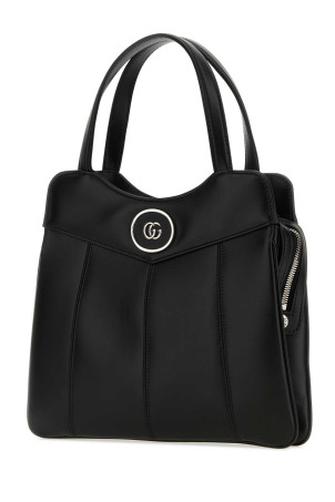 Black leather small Petite GG handbag Black GUCCI (745918AABSG) Black leather small Petite GG handbag Black GUCCI (745918AABSG)