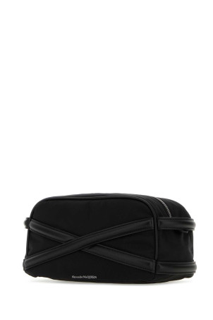 Черный косметический чемодан из ткани Black ALEXANDER MCQUEEN (7478561AALD) Черный косметический чемодан из ткани Black ALEXANDER MCQUEEN (7478561AALD)
