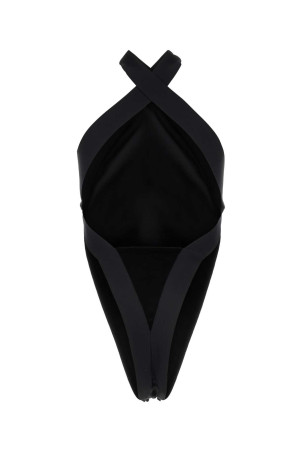 Чорний оксамитовий боді Black SAINT LAURENT (762438Y3D02) Чорний оксамитовий боді Black SAINT LAURENT (762438Y3D02)