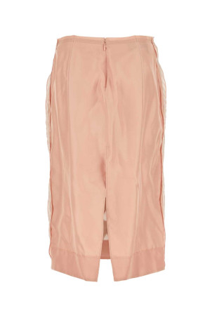 Двоколірна шовкова спідниця GUCCI (763256ZAOYV) Двоколірна шовкова спідниця GUCCI (763256ZAOYV)