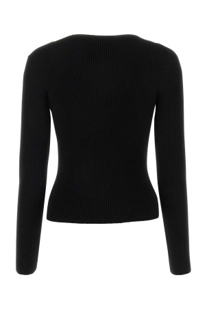 Black wool blend sweater Black ALEXANDER MCQUEEN (768602Q1A65) Black wool blend sweater Black ALEXANDER MCQUEEN (768602Q1A65)