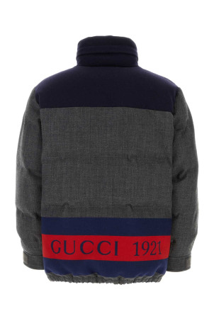 Темно-сіра вовняна куртка GUCCI (770791Z8BNU) Темно-сіра вовняна куртка GUCCI (770791Z8BNU)