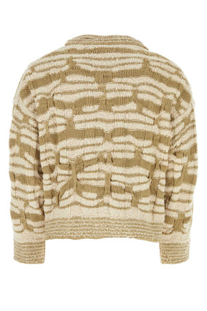 Embroidered cotton blend sweater BOTTEGA VENETA (786037V3WG0)