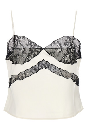 Топ Narcisa, білий/чорний THE ANDAMANE (T140919ATNP171OFFWHITE) Топ Narcisa, білий/чорний THE ANDAMANE (T140919ATNP171OFFWHITE)