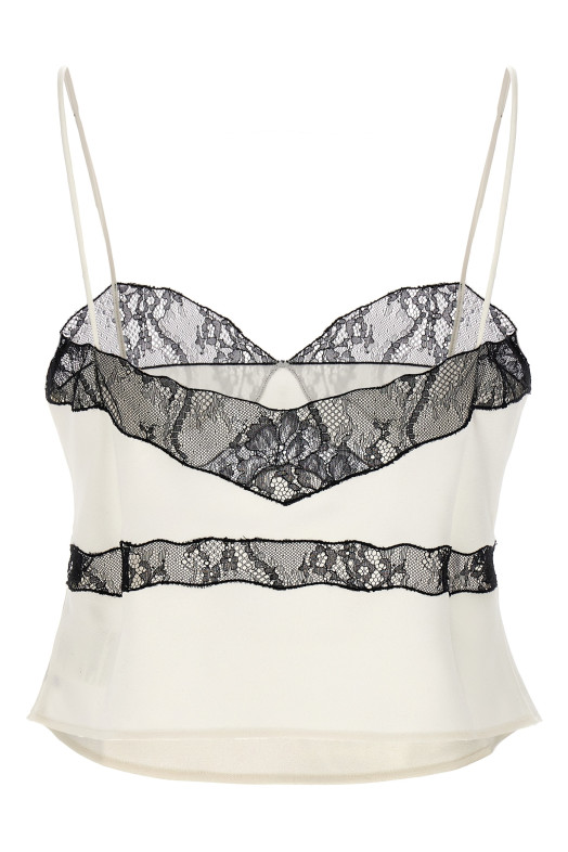 Топ Narcisa, білий/чорний THE ANDAMANE (T140919ATNP171OFFWHITE) Топ Narcisa, білий/чорний THE ANDAMANE (T140919ATNP171OFFWHITE)