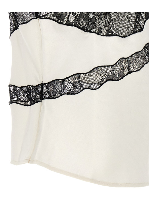 Топ Narcisa, білий/чорний THE ANDAMANE (T140919ATNP171OFFWHITE) Топ Narcisa, білий/чорний THE ANDAMANE (T140919ATNP171OFFWHITE)