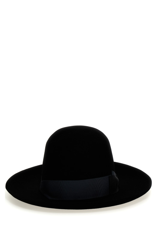 Q.S. Folar Liscio' капелюх Чорний BORSALINO (2129930521) Q.S. Folar Liscio' капелюх Чорний BORSALINO (2129930521)