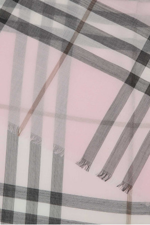 Embroidered wool blend scarf BURBERRY (8055856) Embroidered wool blend scarf BURBERRY (8055856)