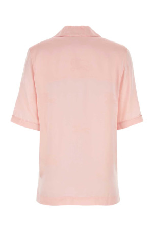 Пастельно-рожева атласна сорочка BURBERRY (8071350) Пастельно-рожева атласна сорочка BURBERRY (8071350)