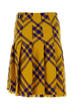 Embroidered wool skirt BURBERRY (8077198) Embroidered wool skirt BURBERRY (8077198)