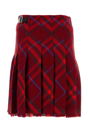 Embroidered wool skirt BURBERRY (8077477) Embroidered wool skirt BURBERRY (8077477)