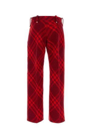 Embroidered wool pant BURBERRY (8079154)