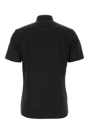 Black stretch poplin shirt Black BURBERRY (8079596) Black stretch poplin shirt Black BURBERRY (8079596)