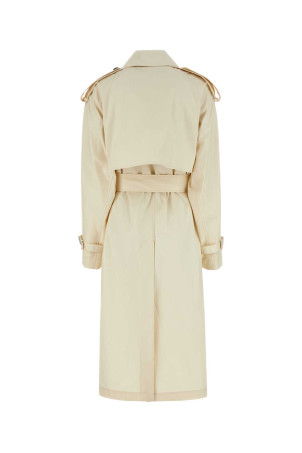 Ivory gabardine trench coat BURBERRY (8080863) Ivory gabardine trench coat BURBERRY (8080863)