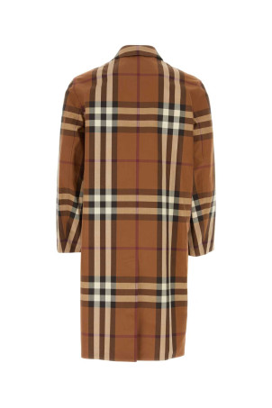 Вишитий бавовняний двосторонній пальто BURBERRY (8081875) Вишитий бавовняний двосторонній пальто BURBERRY (8081875)