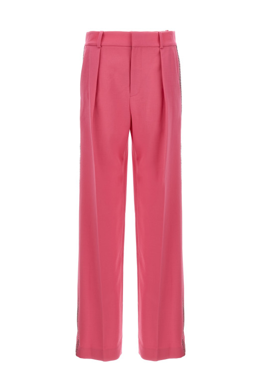Crystal Embellished' pants Fuchsia Crystal Embellished' pants Fuchsia