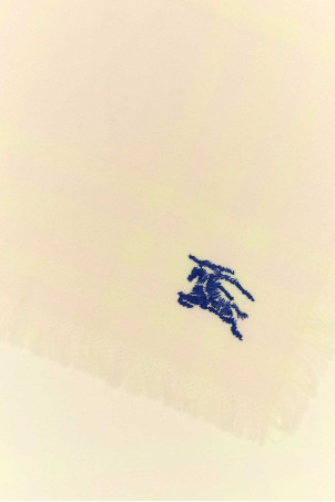 Printed wool blend scarf BURBERRY (8083803)