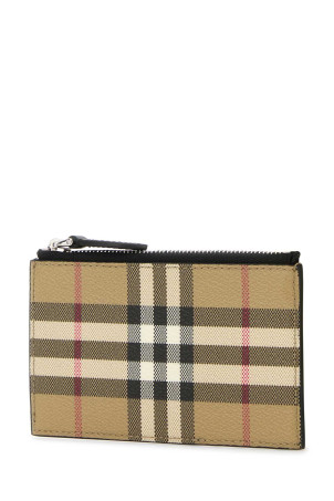 Друкований картхолдер з полотна, різнокольоровий BURBERRY (8084166) Друкований картхолдер з полотна, різнокольоровий BURBERRY (8084166)