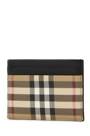 Друкований картхолдер з полотна, різнокольоровий BURBERRY (8084175) Друкований картхолдер з полотна, різнокольоровий BURBERRY (8084175)