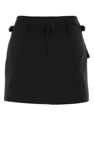 Черная мини-юбка из эластичного полиэстера Black DION LEE (A1386R23) Черная мини-юбка из эластичного полиэстера Black DION LEE (A1386R23)