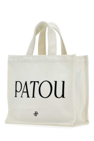 White cotton shopping bag PATOU (AC0250076) White cotton shopping bag PATOU (AC0250076)