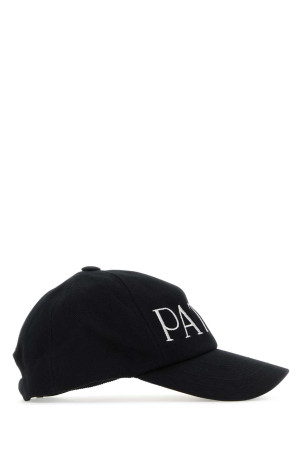 Black cotton baseball cap PATOU (AC0400132)