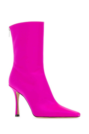 Атласні ботильйони фуксія JIMMY CHOO (AGATHEAB100SAT) Атласні ботильйони фуксія JIMMY CHOO (AGATHEAB100SAT)