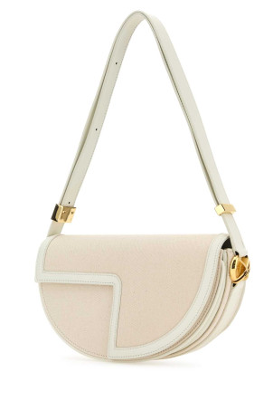 Two-tone canvas and leather Le Patou shoulder bag PATOU (BA0025500)