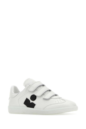 White leather Logo Classic SN sneakers ISABEL MARANT ETOILE (BK0013FAA4E11S) White leather Logo Classic SN sneakers ISABEL MARANT ETOILE (BK0013FAA4E11S)